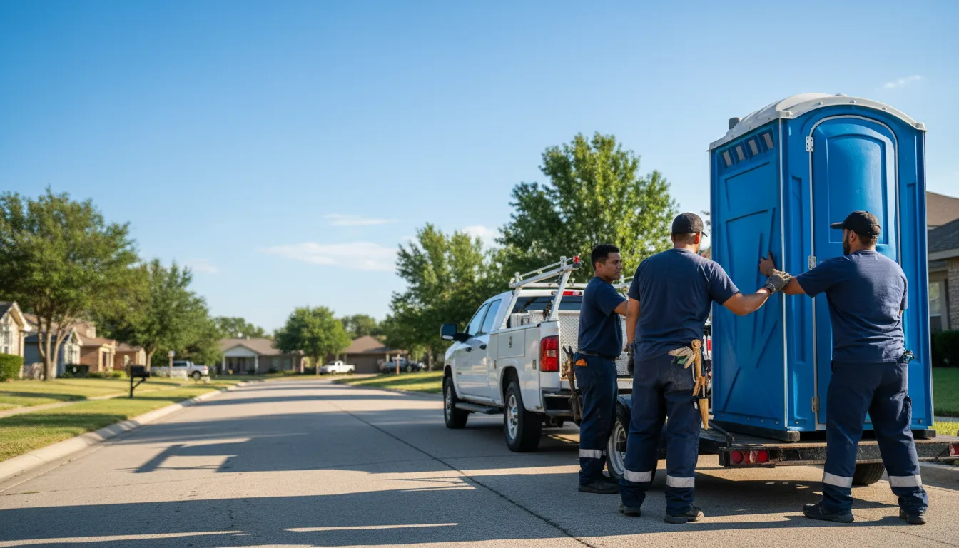 Portable Toilet Rental in Albany, OK near me